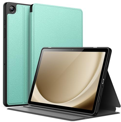 JETech Funda para Samsung Galaxy Tab A9+ / A9 Plus 11 Pulgadas 2023, Carcasa Slim Folio Soporte Protectora Tableta, Visualización Multiángulo, Auto-Estela/Sueño (Verde)