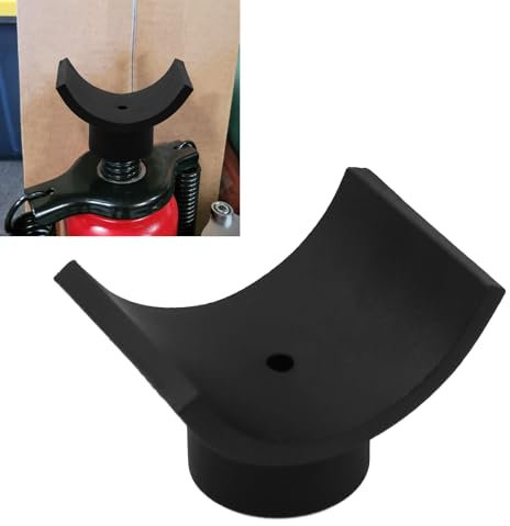RYANSTAR RACING 3 Lifting Axle Saddle Axle Adapter Compatible with Hydraulic Jack Bottle Jack Floor Jack Made of Stell Black