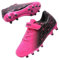 Scarpe da Calcio Bambino FG/AG Ragazzi Ragazza Professionale Teenager Scarpe da Allenamento All'aperto di Calcio Antiscivolo Resistenti Spikes Football Outdoor Shoes Athletic Unisex Rosa EU33