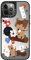 CASETiFY Verspiegelte iPhone 12 Pro Hülle [Reflektierend/1,5 m Fallschutz/Kompatibel mit Magsafe] - S'more ! - Silber auf Schwarz