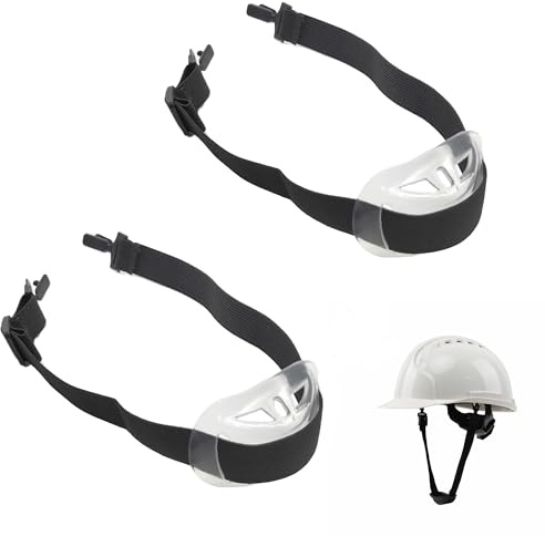 CHENNAN 2 Stück Universeller Schutzhelm Kinnriemen Helm Kinngurt | Helm Kinnriemen Schutzhelm Kinngurt, Hockey-Helm-Kinnriemen, Abnehmbarer Kinnriemen Zubehör Passform für Unteren Kiefer Helms