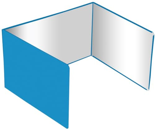 Happyyami 1 Pc Pare-Vent pour Poêle Pliant Matelas d'air Chauffe-Tente Four Solaire Poêle en Titane Bouilloire Matériel De Camping Fosse Mini Matelas Portatif Brûleur Extérieur Pique-