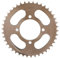 plplaaoo 428 Kettenrad hinten, Stahlbronze, hochfestes 42-Zahn-Kettenblatt für Offroad-Fahrräder und Motorräder