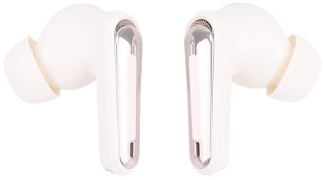 XUMIUZIY 2.4G Wireless Gaming Earbuds with ENC Microphone, Low Latency Bluetooth Dual Mode Earbuds, 3D Sound Quality, USB C Dongle for Phone Tablet PC Gaming (White)