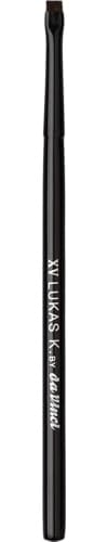 Mini-Definer Make-up-Pinsel Nr. XV, LUKAS K. by da Vinci, vegane Kunstfasern, schwarze Metallzwinge, Holzstiel, Eyeliner & Detailarbeiten, Handmade in Germany, Größe 0