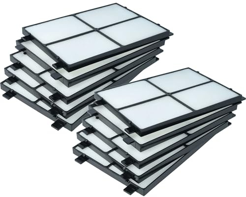vhbw 10x Luftfilter G3 / ISO Coarse 45% Ersatz für Zehnder 990320575 | 990320573 für Lüfter, Ventilator, Lüftungsgerät (Grobstaubfilter)