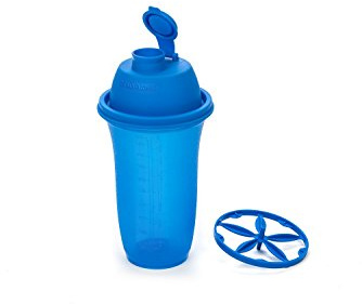 SIGNORA WARE Shake N Shake Mix-Fix Shaker 500ml Shaky Mixbecher (blau)