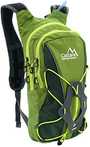 Cattara 13857 - Rucksack 10l + 2L Trinkbeutel Greenw