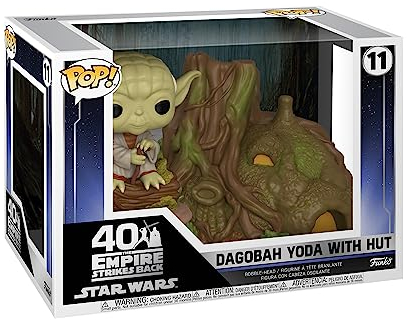 Funko Pop! Town: Star Wars - Yoda's Hut - Vinyl-Sammelfigur - Geschenkidee - Offizielle Handelswaren - Spielzeug Für Kinder und Erwachsene - Movies Fans - Modellfigur Für Sammler und Display