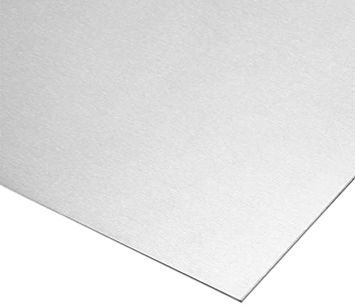sourcing map Aluminio Hoja, 300mm x x 150mm x 1mm Grosor 6061 T6 Aluminio Placa, 2 Piezas