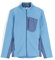 Spyder Herren Bandit Hybrid durchgehendem Reißverschluss Fleecejacke, Chambray, Large