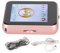 MP3 Player, Bluetooth 5.0 MP3 Player with 1.8in Full Touch Screen MP3 Music Player Built in Speaker Support Recording, FM Radio (Rose Gold)