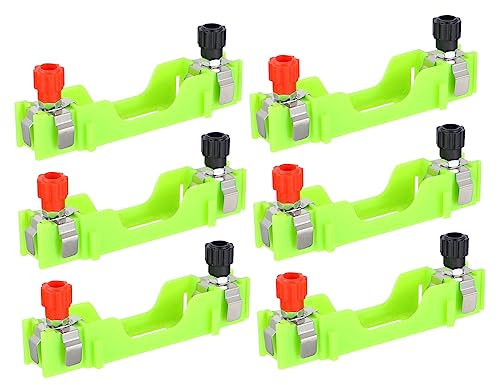 Toyvian Bausätze 6-Teiliges Batteriegehäuse Elektronische Kits Labor-Batteriehalter Paralleler Batteriehalter Batterien Kinderschaltung Lernwerkzeug Aa-Batteriegehäuse Halter Batterien