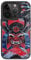 AUKIYUI Designed for iPhone 14 Pro Max Case, Japanese Design Phone Case Shockproof Hard Back with Non-Slip Soft Bumper Cover, Aesthetic Kuro Samurai Print Cool Embossed Pattern, Black 6.7