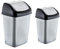 Best House Plastic Swing Bin Combo - 20L + 50L Swing Bin Waste Recycle Dustbins For Home, Garden, Kitchen, Office, Bathroom - Trash Can with Swing Lid