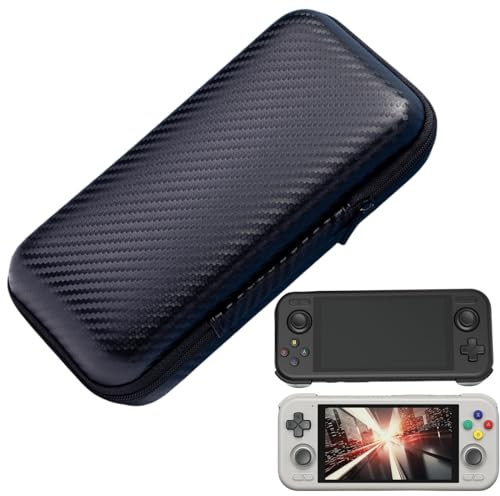 JiangJiangBao Funda rígida de EVA para consola de mano Retroid Pocket 4/4Pro, funda de transporte de viaje compatible con consola Retroid Pocket 4 / Retroid Pocket 4 Pro, a prueba de caídas y