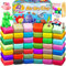 YOPINSAND Argile Autodurcissante - 42 Couleurs Pâte à Modeler Jouet Créatif Cadeau pour Enfant Garçons Filles 3-12 Ans