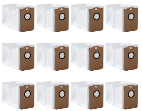12 Bolsas de Recambio Conga 2299 para Aspirador Conga Compatible con Modelos Conga 2299-2499-7490-8290,Bolsa Conga 2299,Recambios Conga 2499,Capacidad 3 Litros