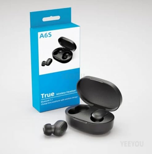 TESTOBOL Auriculares Inalámbricos Bluetooth 5.3 True Wireless Estéreo HiFi Sonido HD Llamadas Claras Cómodos Negro Deportivo