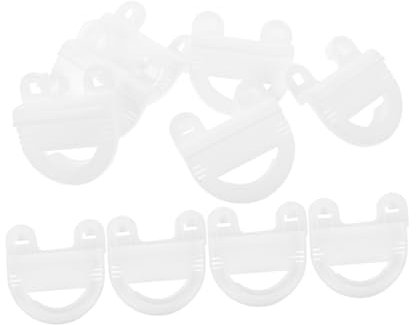 POPETPOP Wire Mesh Cage Connectors 10pcs Pet Cage Connectors Easy Install for Rabbit Pet Accessories