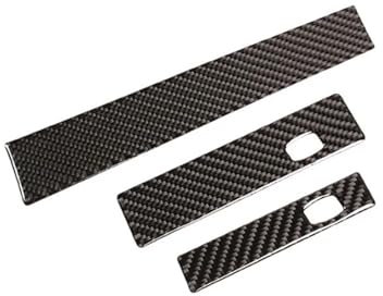 Interieur Dekor Für BMW 5 Series E60 E61 2004-2009 2010 Kohlefaser-Auto-Innenraum-Center-Steuerung Copilot Wasserbecherhalter-Panel-Streifen-Abdeckungsverkleidung Auto-Innendekoration