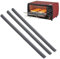 Boucliers de grille de four - Gardes de four en silicone, résistant à la chaleur durable | Protecteurs de bord de la grille du four, empêche l'installation des cicatrices de brûlures. Coc