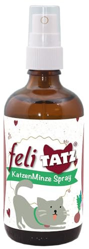 cdVet feliTATZ KatzenMinze Spray 100 ml | Aromaspray für Katzen zur Aktivierung des Spieltriebs und zum Abbau von Stress