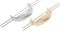 Happyyami 2pcs Hair Bun Holders Elegant Irregular Hair Sticks for Women Vintage Leaf Design Accessories for Secure Updos and Easy