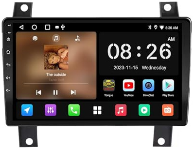 Navegación de Video del Automóvil para Great Wall PAO 2019-2020 HD Pantalla Táctil+Llamadas Manos Libres WiFi, Navegador GPS/Mandos Volantes, 4 Nuclear 4G+64G