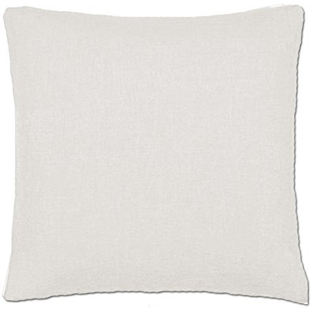 JEMIDI 2x Kissenbezug Kissenhülle 50x50 cm - 2er Set Kissen Bezüge Kissenhüllen im Leinenlook - Doppelpack Kissen Bezug Hülle - versch. Farben
