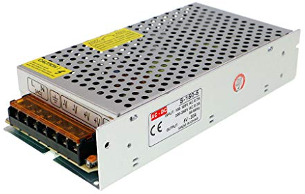 Fuente de Alimentación 5V 30A 150W Regulada Universal AC 220V a DC 5V Transformador para Tira de LED