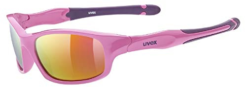 uvex sportstyle 507 - Sonnenbrille für Kinder - 100% UVA-, B, C Schutz - inkl. Kopfband - pink purple/pink - one size