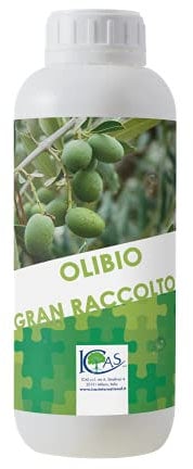 OLIBIO flacone da 1 kg - Concime a base di azoto organico di origine vegetale ricco di vitamine e sostanze biostimolanti. Adatto per gli olivi coltivati in agricoltura biologica.
