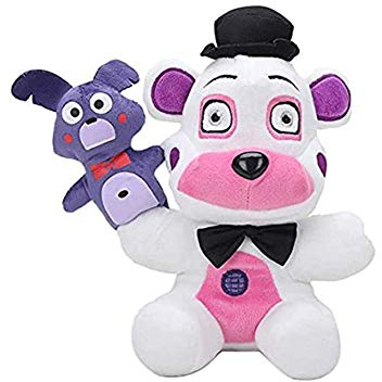 Tongyundacheng Plüschpuppe Bonnie Foxy Chica Golden Bear süße gefüllte Puppen Sammlerstücke – Geschenke für FNAF-Fans, 18 cm