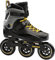 Rollerblade RB 110, Herren Inline Skates, robuster Schalenschuh, Schwarz/Safran Gelb, Gr. 40.5