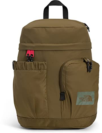 THE NORTH FACE Mountain Tagesrucksack für Erwachsene, Military Olive/TNF Red, Einheitsgröße, Daypack Rucksäcke