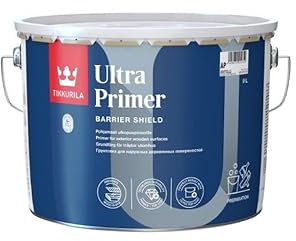 TIKKURILA Ultra Primer - High Performance Matt Primer Paint For Exterior Wood - 10 Litres