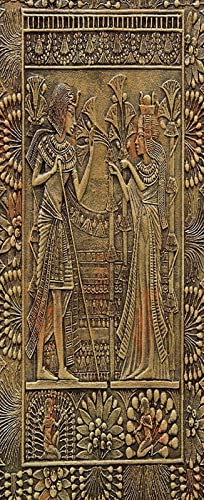 A.Monamour Türtapete Selbstklebend Türfolie Türposter 3D Alt Ägyptisches Wandbild Vinyl Folie Türdeko Tapete Wandbild Türaufkleber Türtattoo 85 x 215 cm