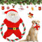 Hund Weihnachten Spielzeug, Weihnachten Hundespielzeug Kleine Hunde Unzerstörbar Quietschend,Weihnachten Haustier Hund Spielzeug Interaktive Kauen Spielzeug, Kauspielzeug für Hund Geschenk Weihnachten