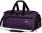 FIORETTO 35L Mens Sports Gym Bag with Wet Pocket & Shoe Compartment,Travel Duffle Bag Overnight Bag with Padded Shoulder Strap, Water-Resistant Sports Holdall for Swimming, Basketball Dark Purple