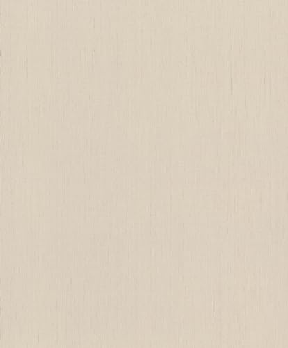 Rasch Vliestapete Beige Grau Einfarbig Struktur Leinen Optik 746044