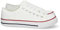 shoes&blues.es 74778-Zapatilla Plana de Mujer, Comoda, con Material de Lona, Estilo Bamba Casual, y Cierre de Cordones. Talla 36 Blanco