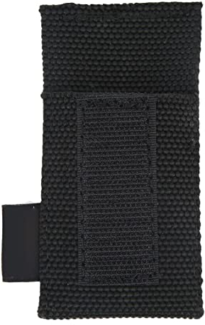 Yuecoom Scuba Line Cutter Cover, Diving Knife Cover Bag Knife Cover Underwater Rope Cutter Storage Case Wearable Webbing Hook and Loop Technical Diving Gear(black)