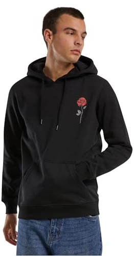 Mister Tee Herren Wild Rose Hoody