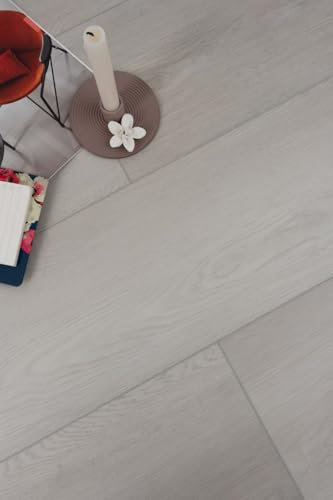 Klick Vinylboden Eiche hell Rigid Vinyl mit Klicksystem und integrierter Trittschalldämmung Designboden in Holzoptik