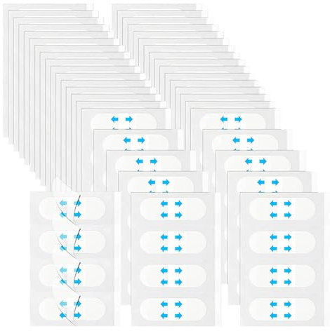 Amazleer 120 Stück Unsichtbare Facelifting Aufkleber für Frau, Facelifting Tapes Klebeband, V Form Gesicht Lift, Hautstraffung, Falten Verbergen, Makeup Facelifting Aufklebers Tools (120 pcs)