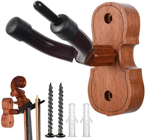 Gitarren-Wandhaken - Haken und Wandhalterungen | Robuste und tragende Gitarrenhaken für Cello, Violine, Ukulele, Gitarre