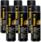 Deco Color 6 STÜCK ACRYL CAR LINE Grundierung SCHWARZ 500ml - Haftgrund für z.B. Alufelgen, KFZ, Holz, Beton uvm. (6 Dosen 500ml Grundierung Schwarz)