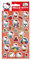 Hello Kitty (Kitty & Mimmy) 25pz adesivi riutilizzabili Puffy