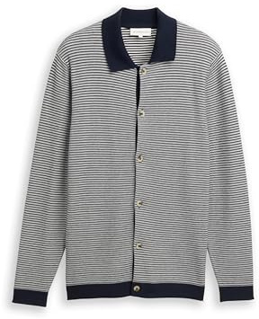 TOM TAILOR Herren Polo-Strickjacke